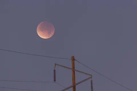 Лунное затмение барнаул