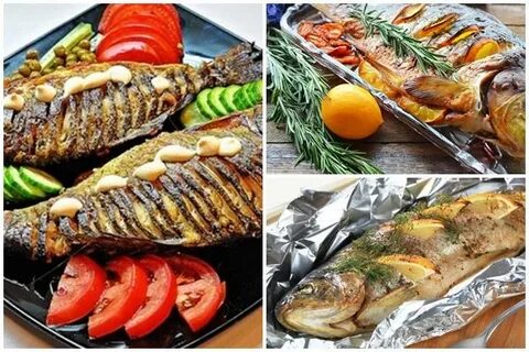 Карп на мангале в фольге рецепты