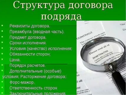 Обязательные для сторон правила договора