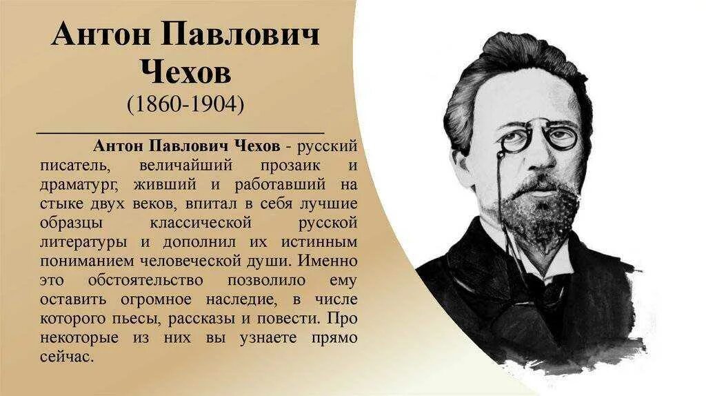 Чехова Антона Павловича писатель. Страничка памятных дат чехов