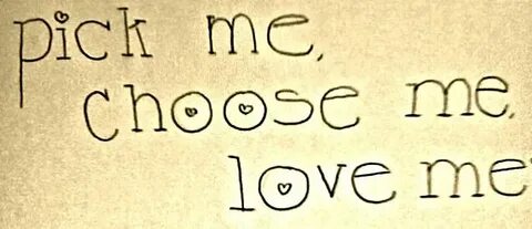 But i choose her