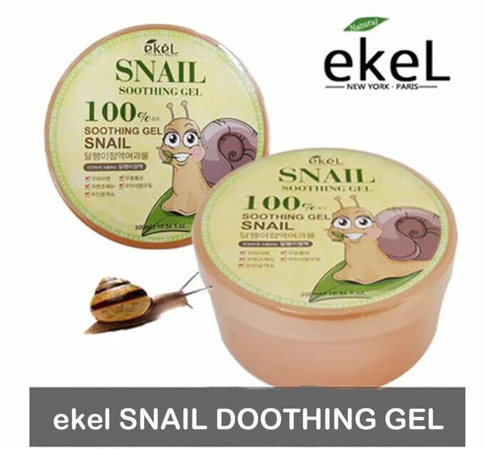 Ekel Soothing Gel Snail успокаивающий гель с улиточным муцином 300. Ekel Snail Soothing Gel 100% многофункциональный гель с экстрактом улитки. Snail Soothing Gel гель для лица и тела с муцином улитки. Универсальный гель с улитки Ekel. Snail gel гель