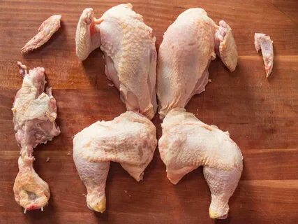 Chicken pieces