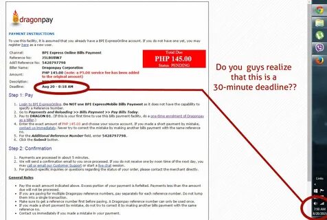 Payment number