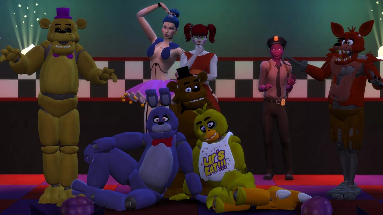 SIMS 4 FNAF. Симс 4 ФНАФ. Симс 4 FNAF 9. ФНАФ В the SIMS 4. Мод на five nights