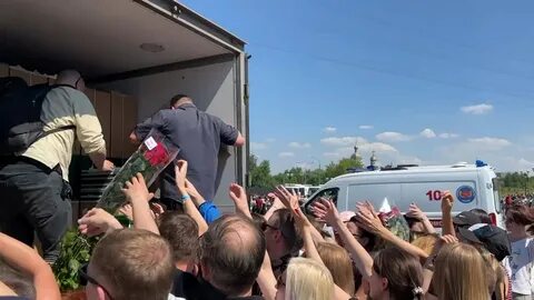 Второй день похорон на кладбище