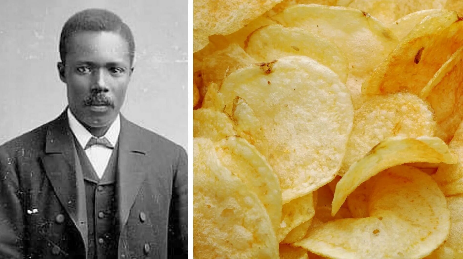 В каком году придумали чипсы. Джордж Крам. Шеф-повар Джордж Крам. Шеф Джордж Крам изобретатель чипсов. Джордж Крам изобрел чипсы.