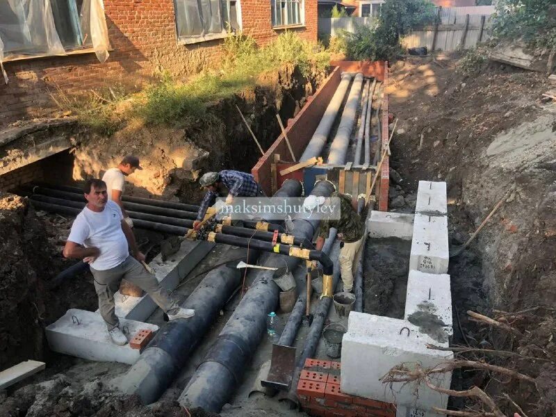 Бтп итп. Теплосеть 1. Теплосеть 1. Строительство водопровода. Теплосеть 1.