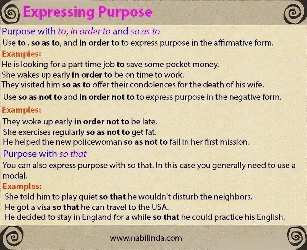 So as so that in order. Expressing purpose правило. express purpose. so as to in order to разница. in order to so that упражнения.