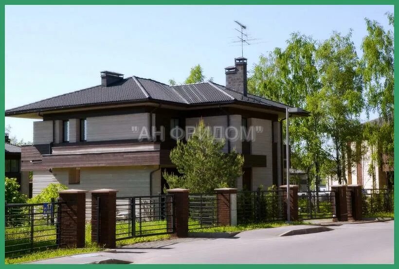 Загородный &#127968; дом 450 м&#178; в поселке Крекшино на Киевском шоссе, цена 