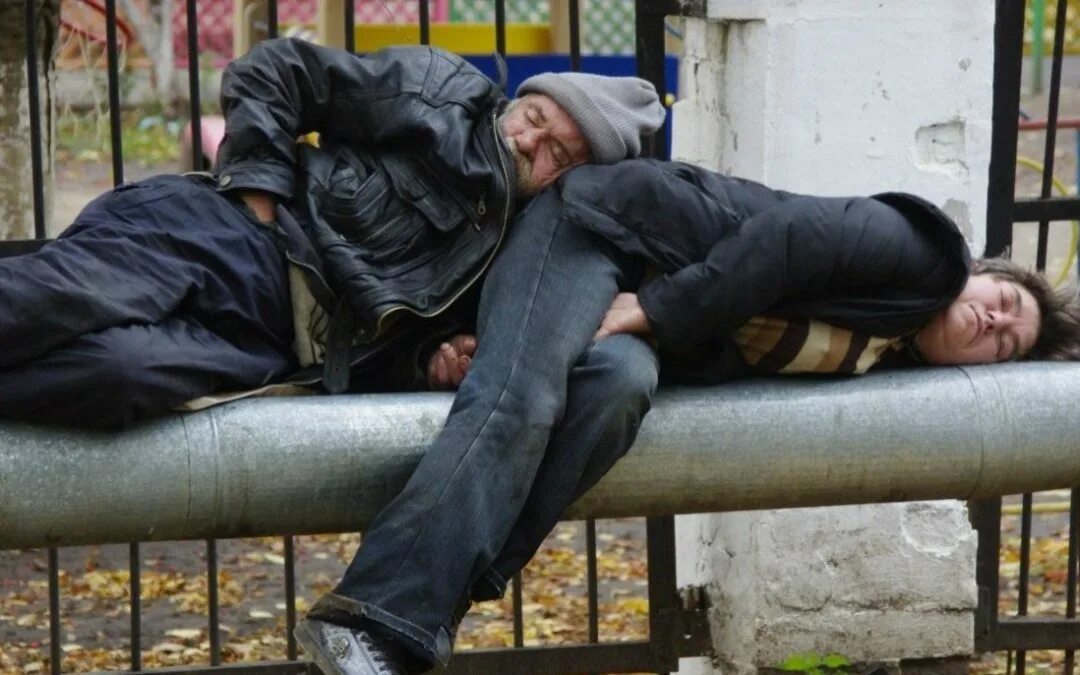 Поле бомжей. Поле бомжей
