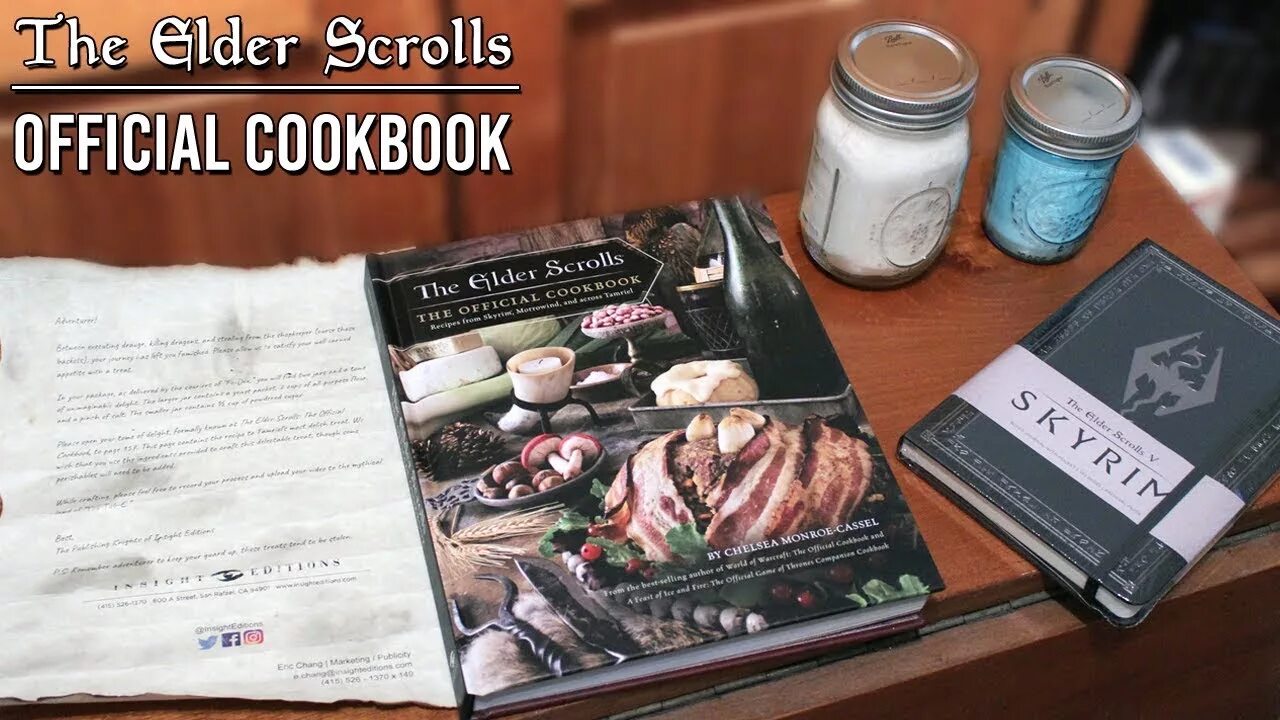 Official cookbook. Книга рецептов the elder scrolls. сборник рецептов the elder scrolls. tes official cookbook. книга the elder scrolls: официальный сборник.