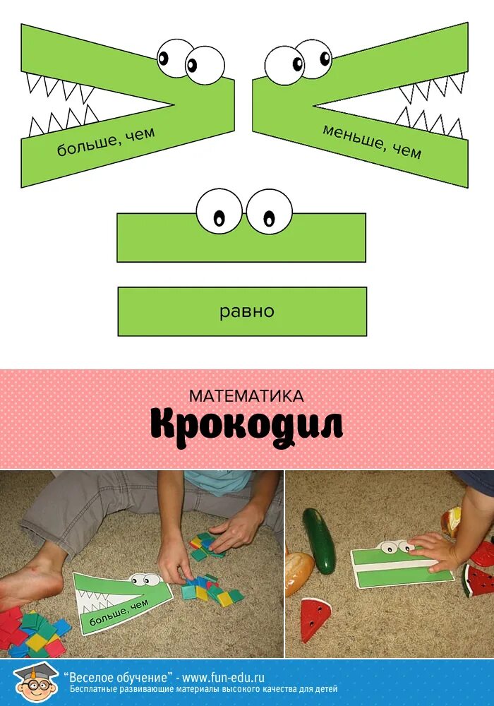 Больше меньше объяснить ребенку. Математический крокодил. Крокодил больше меньше равно. Крокодил знак больше меньше. Крокодил задания для дошкольников.