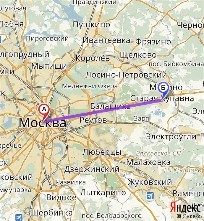 Ивантеевка направление электричек