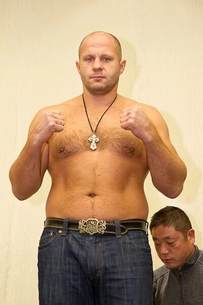 Cross as the famous fighter Fedor Emelianenko. Material: Pear (made of any kind 