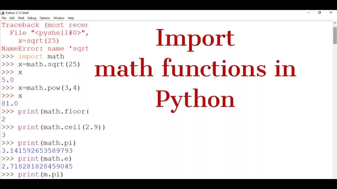 Sin в питоне. Import math в питоне. log в питоне. math python функции. питон библиотека math.