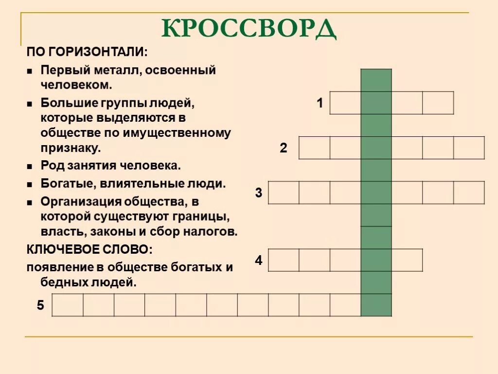 Первобытный кроссворд. Кроссворд по истории 5 класс с ответами. Кроссворд по теме древнейшие люди 5 класс история.