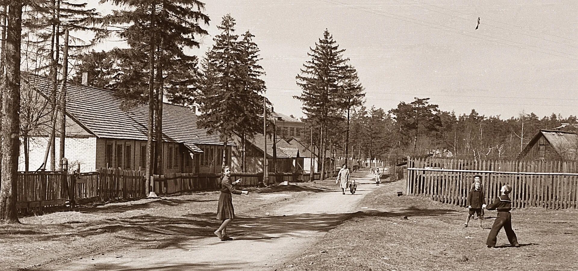 Старый городок история. Третий городок Болшево Лесная. Военный городок в Болшево. Болшево 80-е. Репино» 1950.