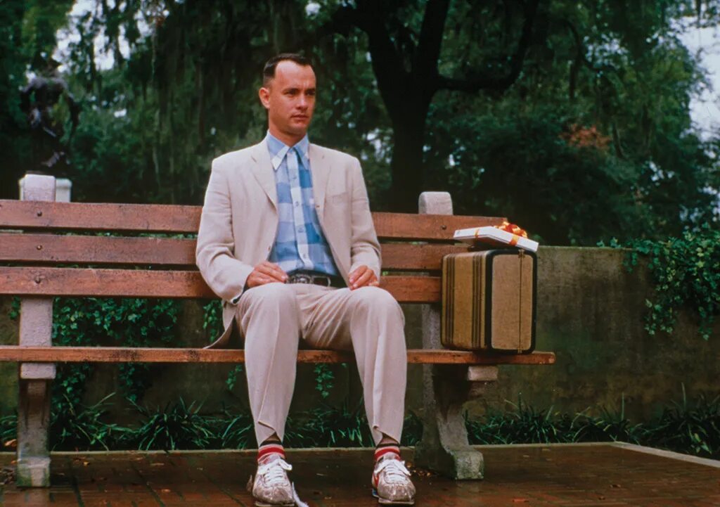 Почему форрест гамп. Том хэнкс форрест гамп. forrest gump (1994).
