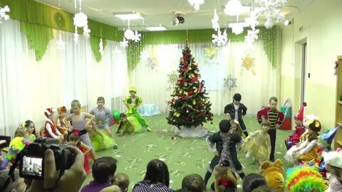 Новогодний цирк в детском саду
