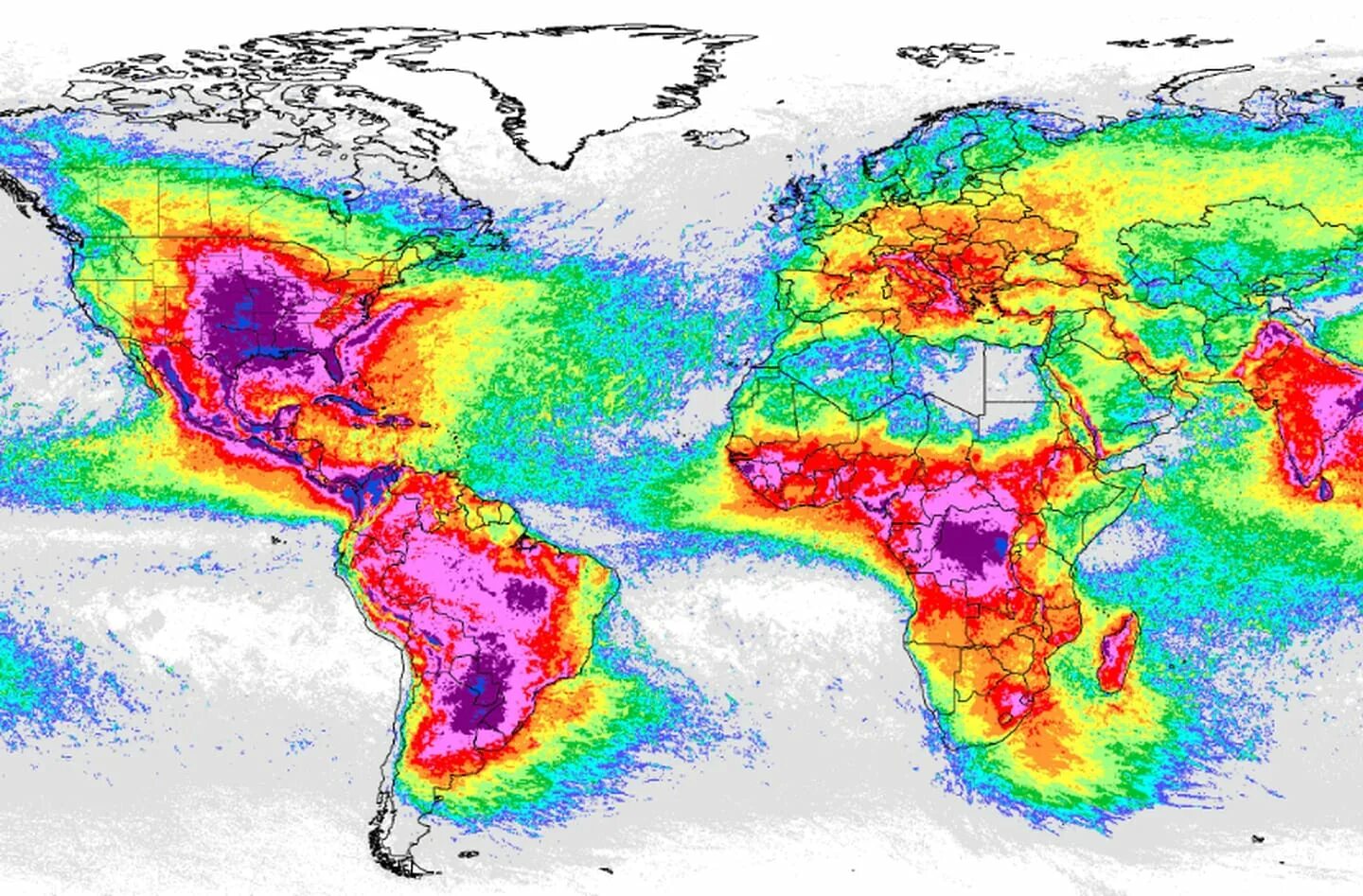 Lightning map