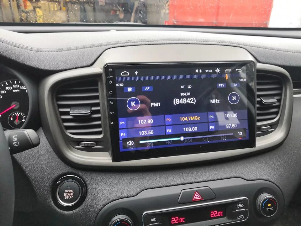 Штатная магнитола для KIA Sorento Prime 2015-2020+ (UM) - Roximo RS-2317 на Andr