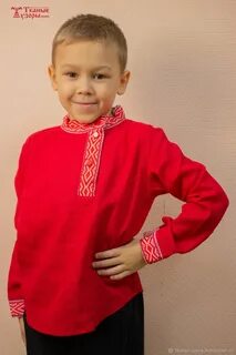 Народная рубашка для мальчика