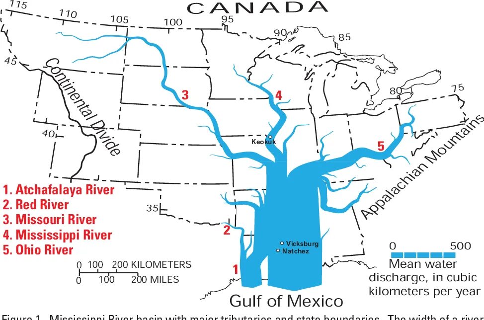 Река протекающая в северной америке. Реки Миссисипи и Миссури на карте Америки. Река Миссисипи и Миссури на карте. Река Миссури Исток и Устье на карте. Река Миссисипи на карте.