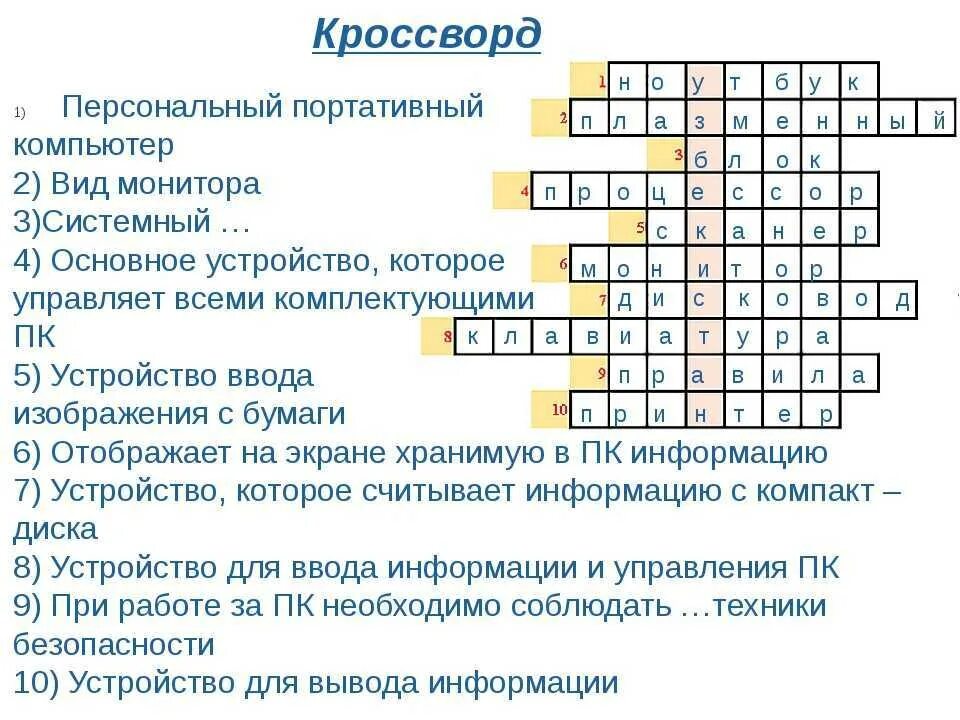 Кроссворд по информатике. Кроссворд на тему Информатика. Кроссворд по информатике с ответами и вопросами. Кроссворд по информатике с ответами. Революция 7 букв