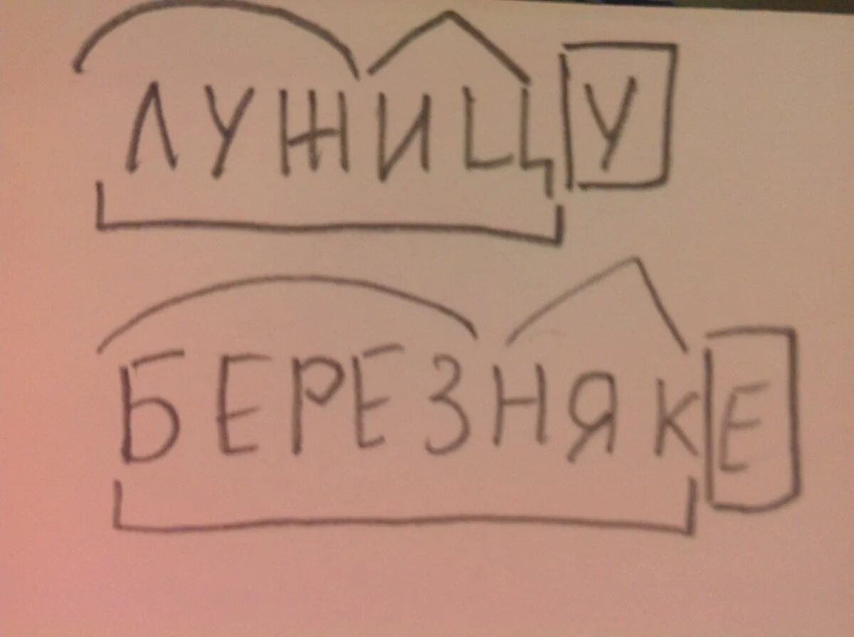 Лужица разобрать. Разбор слова березняк. морфемный разбор. морфемный разбор слова березняк. разбор слова лужица.