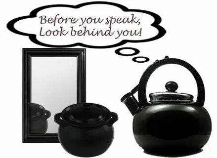 The pot calling the black