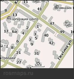 Карта глазова транспорт