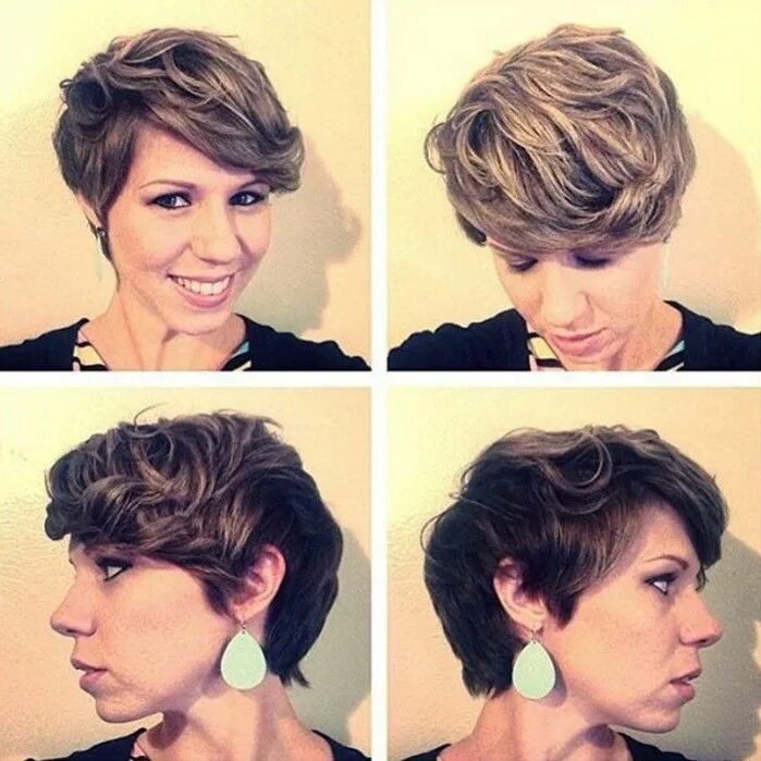 Как красиво уложить прическу пикси Pin by wama cira on Your Chosen Hairstyles Thick hair styles, Edgy pixie haircut
