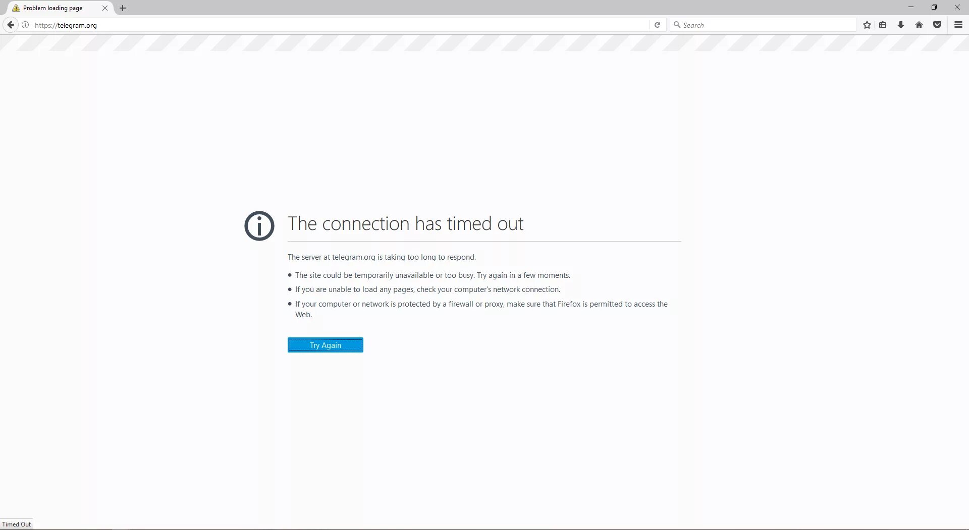 Сайт недоступен. Время ожидания соединения истекло. Время ожидания подключения истекло. Время ожидания соединения истекло Firefox.
