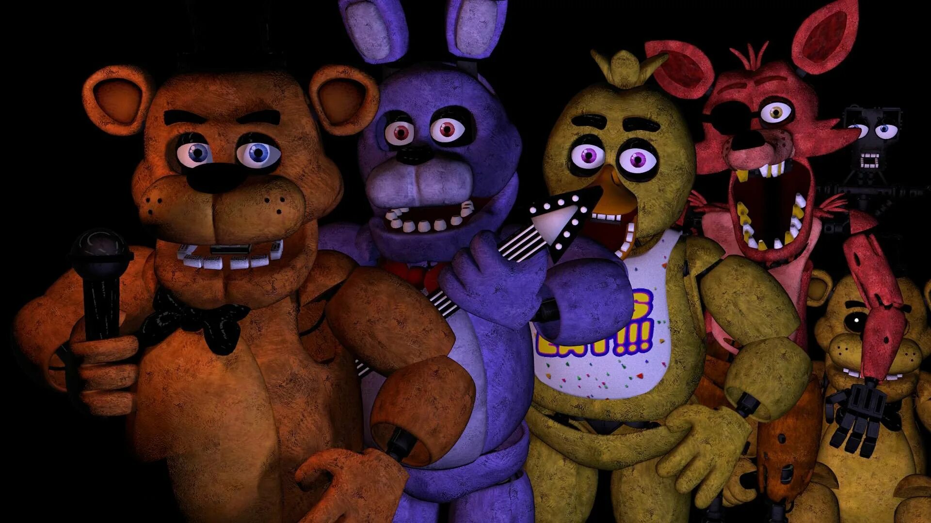 Первый аниматроники. Фредди ФНАФ 1 И 2. АНИМАТРОНИКИ ФНАФ 1. FNAF 1 АНИМАТРОНИКИ. FNAF 1 Freddy.