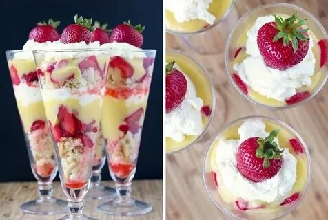 Вкусные десерты в стаканчиках рецепты с фото