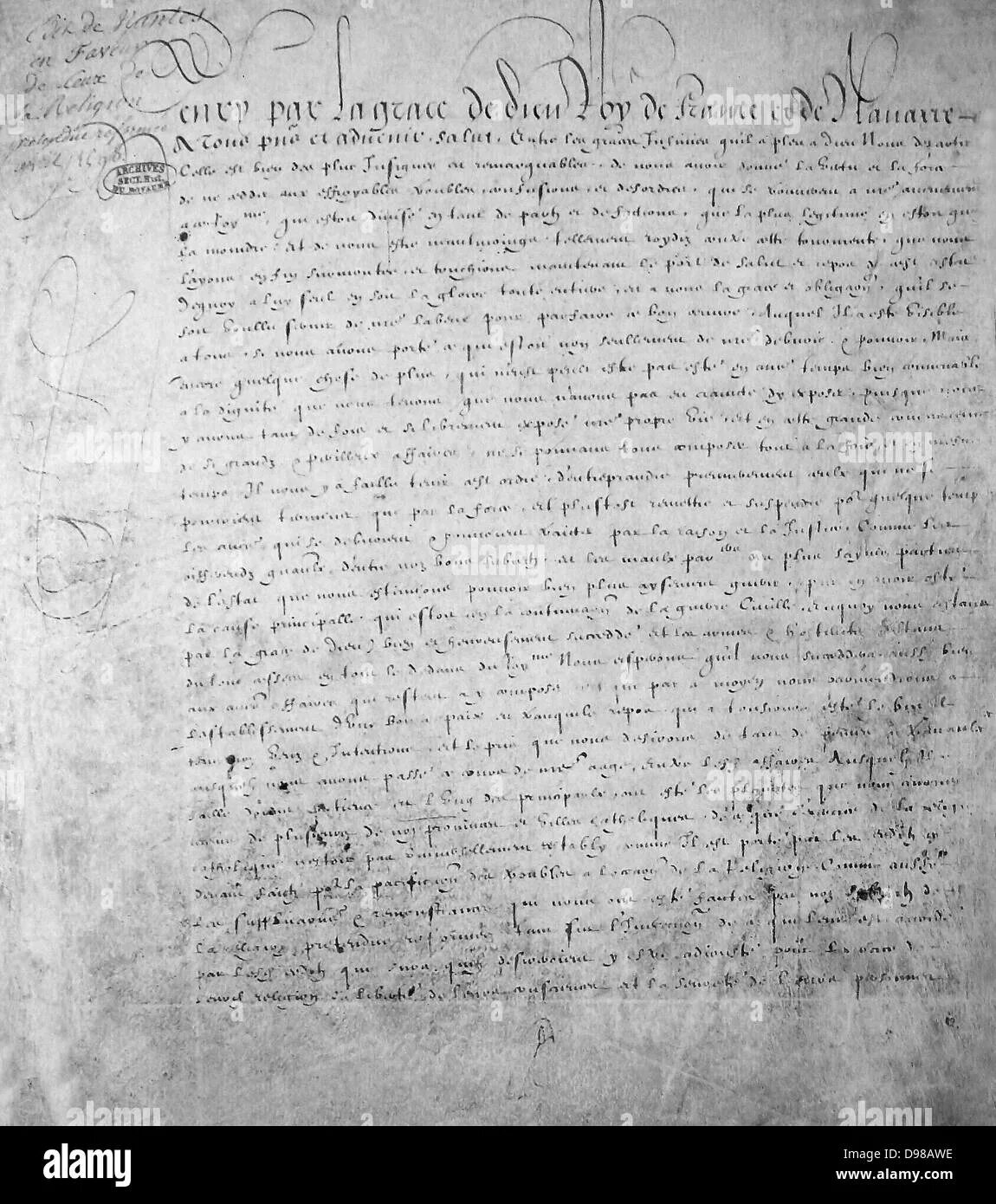 Нантский эдикт был издан в каком году. Нантский эдикт 1598. генрих 4 нантский эдикт. эдикт во франции. нантский эдикт страница.