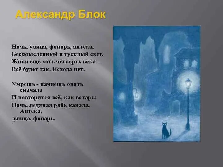 Блок фонарь аптека стих. Иллюстрации к стихам блока ночь улица фонарь аптека. Блок стих фонарь аптека.