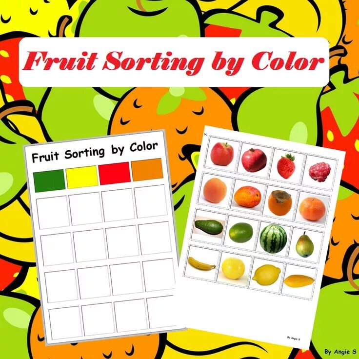Color sorting game. Fruits activities for kids. fruits and vegetables sorting game. fruit and vegetables board game for kids. sorting activity fruit and vegetables.
