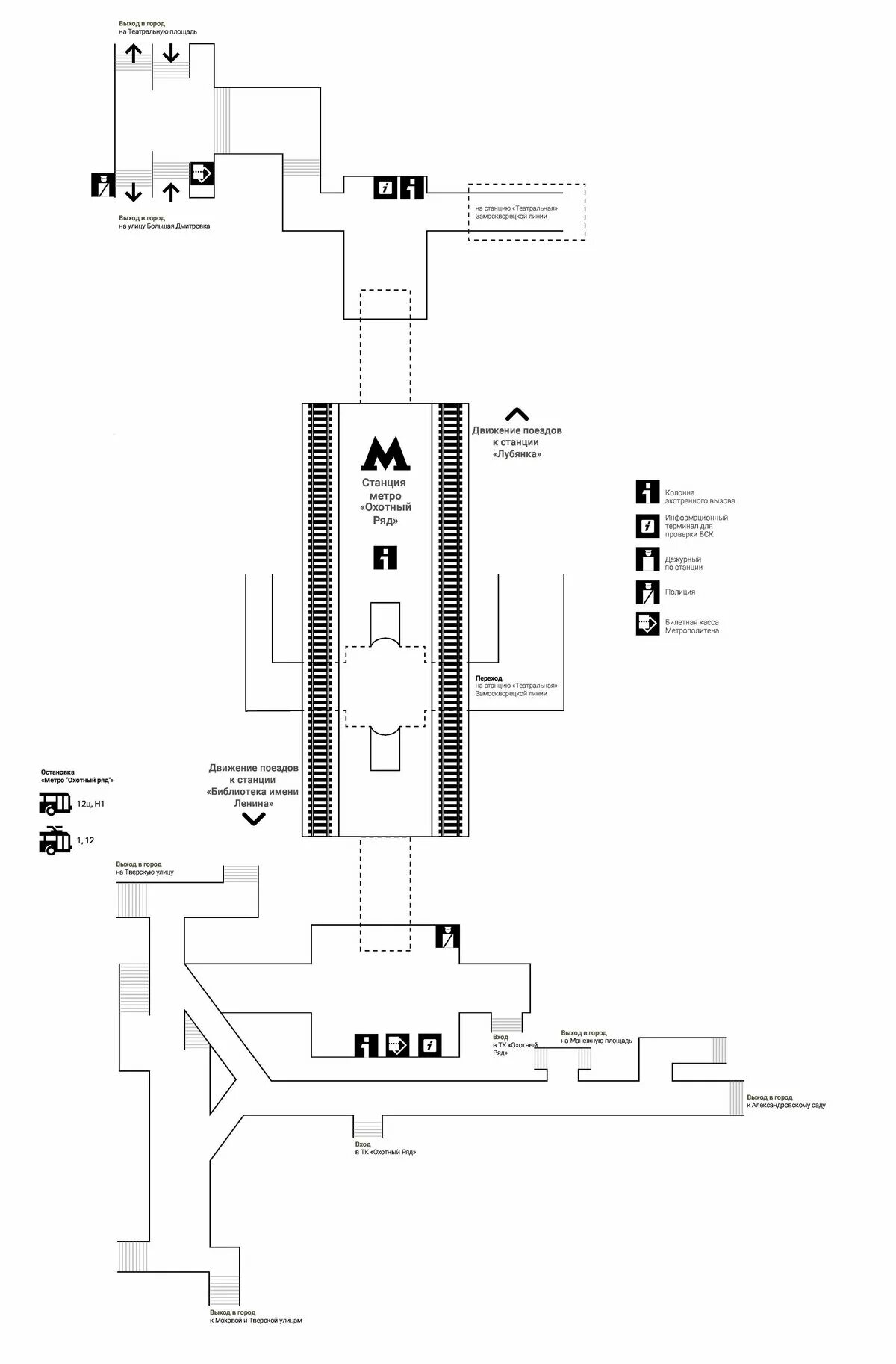 Переход с охотного на театральную. Охотный ряд станция метро схема. Схема выходов метро Охотный ряд. Схема станции метро Охотный ряд и Театральная. Схема станции Охотный ряд с выходами.