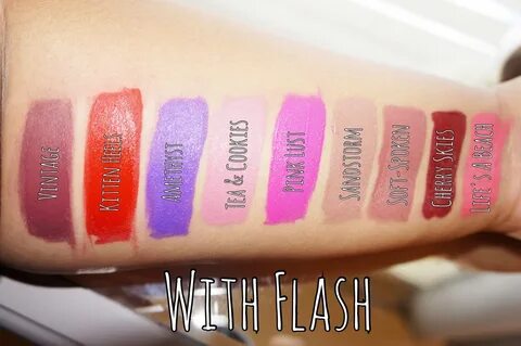 NYX Liquid Suede Colors.