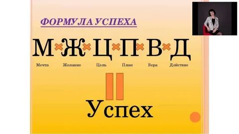 Формула успеха