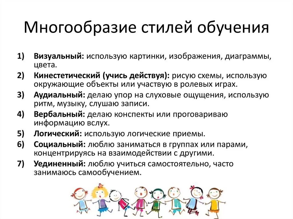 Стили обучения. Стили преподавания в педагогике. Стиль обучения педагога. Виды и стили обучения. Психология обучения школьников