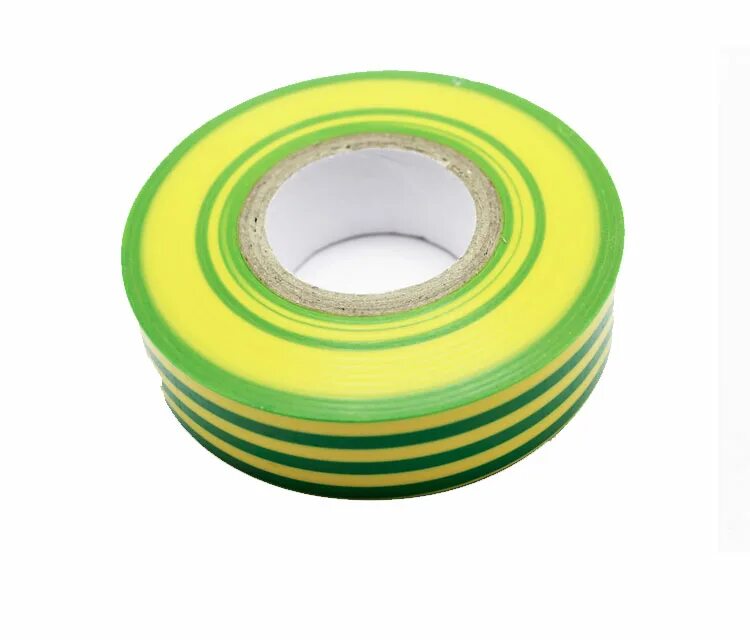 Лентка. Изолента 19/25 ПВХ С клеем (каучук) зеленый Nova Roll. LM PVC лента монтажная. Изолента 3 m зеленая. Скотч желто зеленый.