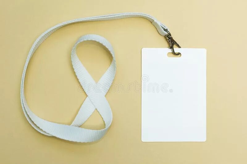 Empty names. Бейдж мокап. name tag mockup. blank badge mockup. plain empty name tag mock up hanging on neck with string.. hang tag mockup.