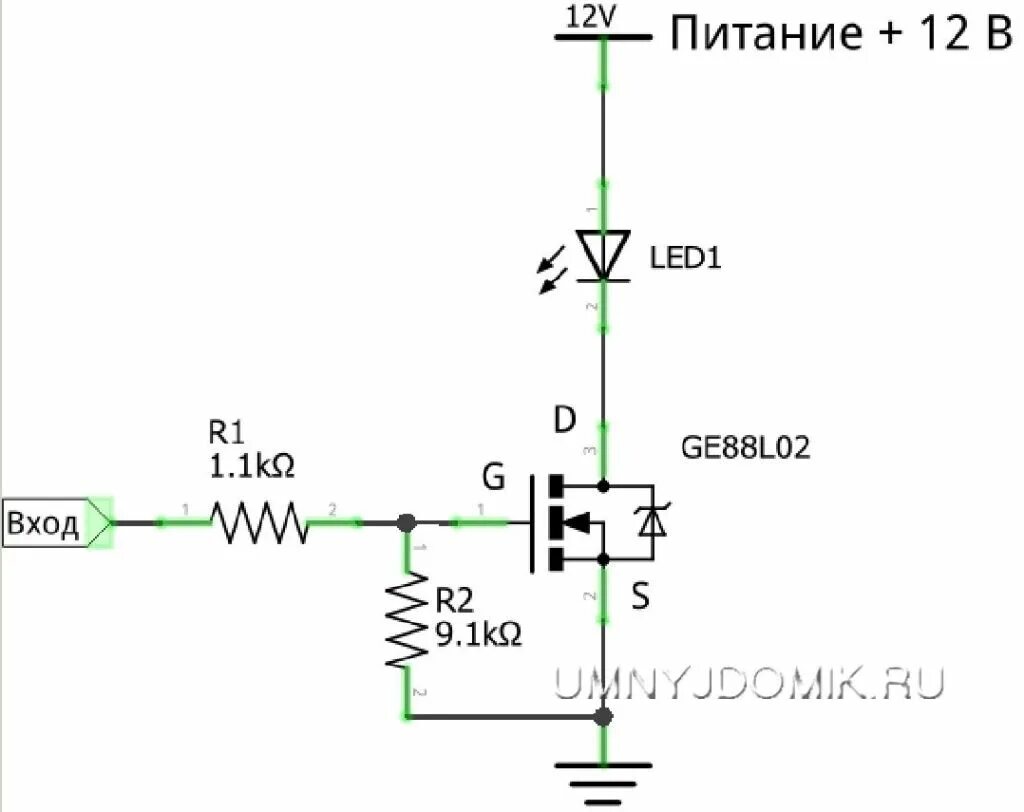 Силовой ключ на полевых транзисторах. Ключ на полевом транзисторе схема. Ключ на полевом транзисторе 12в схема. Управление мощной нагрузкой постоянного тока схема.