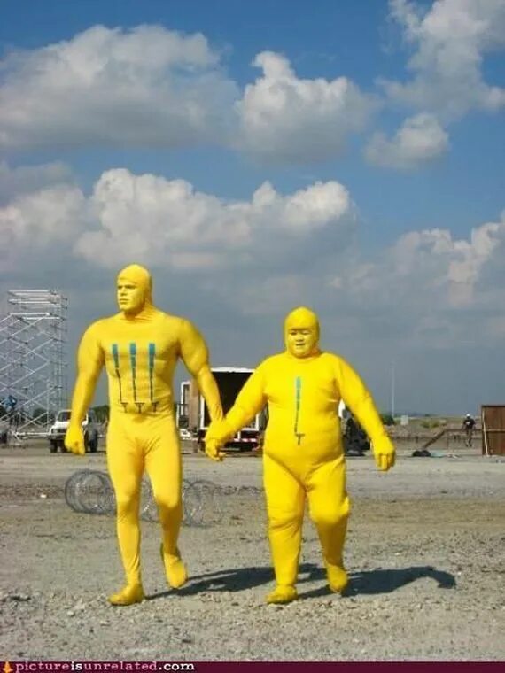 как выглядит желтый человек