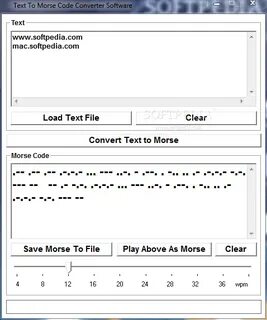 Morse to text