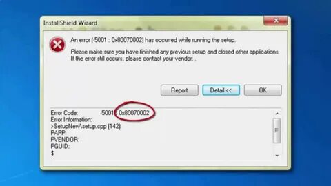 Обновление windows 10 ошибка 0x80070002