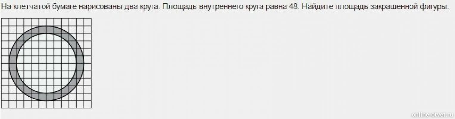 Найти площадь круга на клетчатой бумаге. Найдите площадь заштрихованного круга. На клетчатой бумаге два круга площадь внутреннего 2. Окружность на клетчатой бумаге. Площадь круга на клетчатой бумаге.